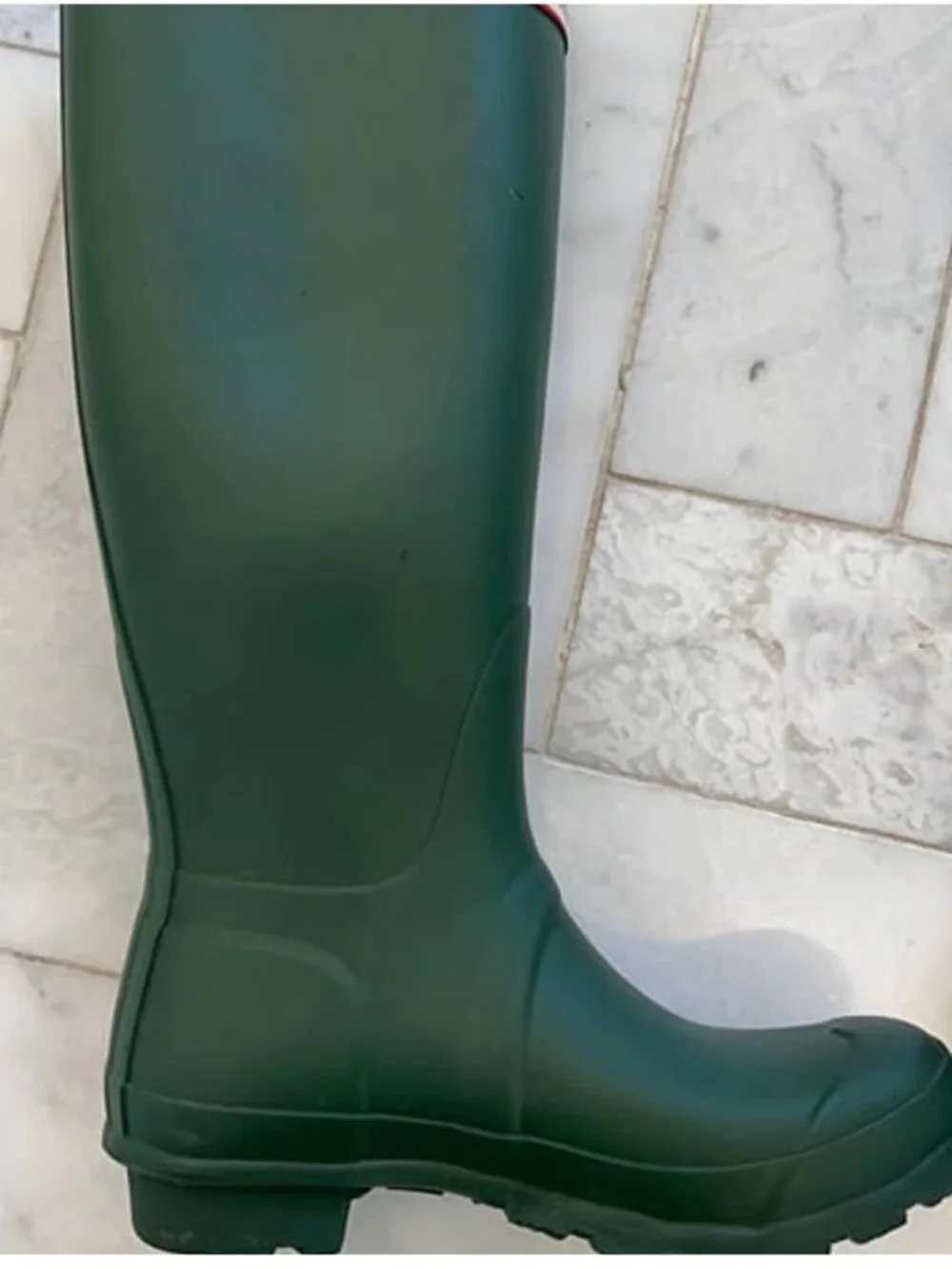 NWOT Hunter Women's Original Tall Rain Boots - Green size 6